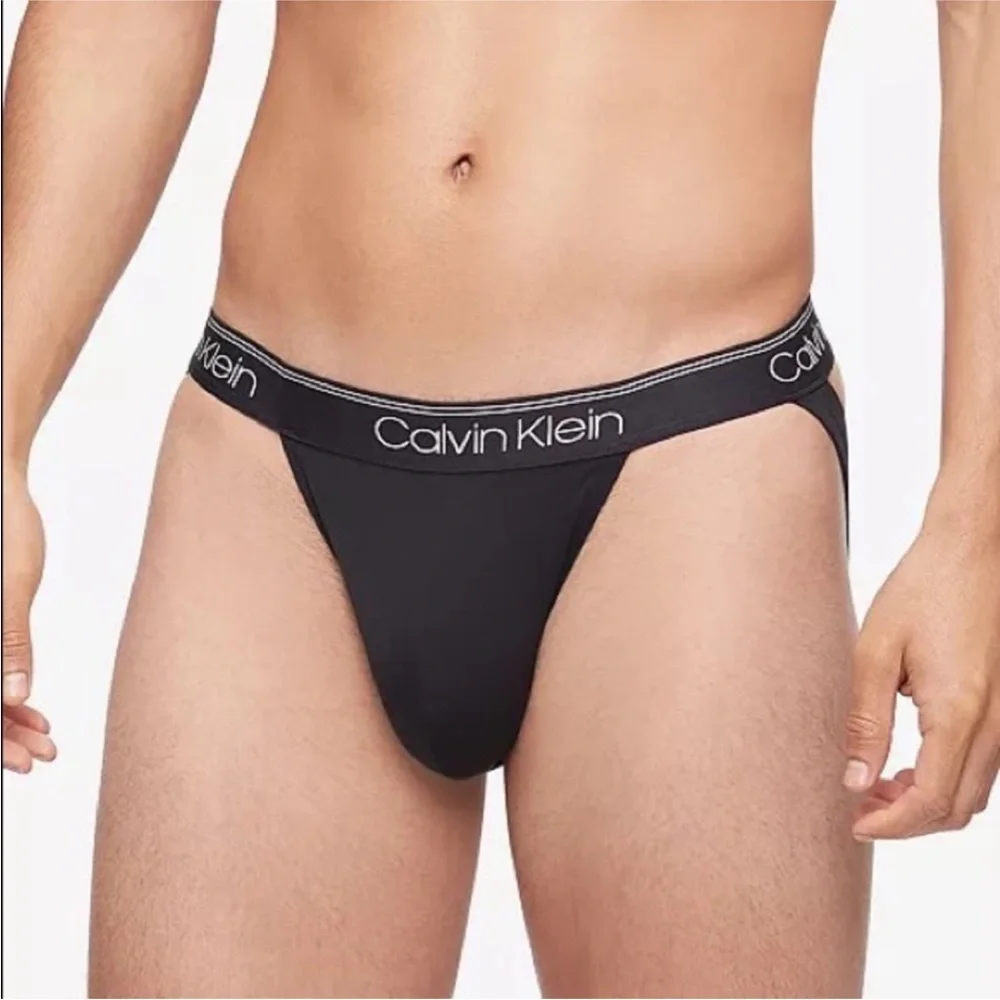 Calvin Klein Microfiber Jockstrap - Picture 2 of 3